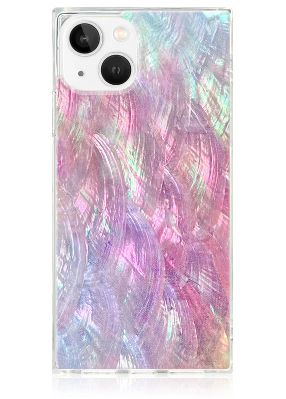 SQUARE® Pink Mother of Pearl iPhone Case - Image 23