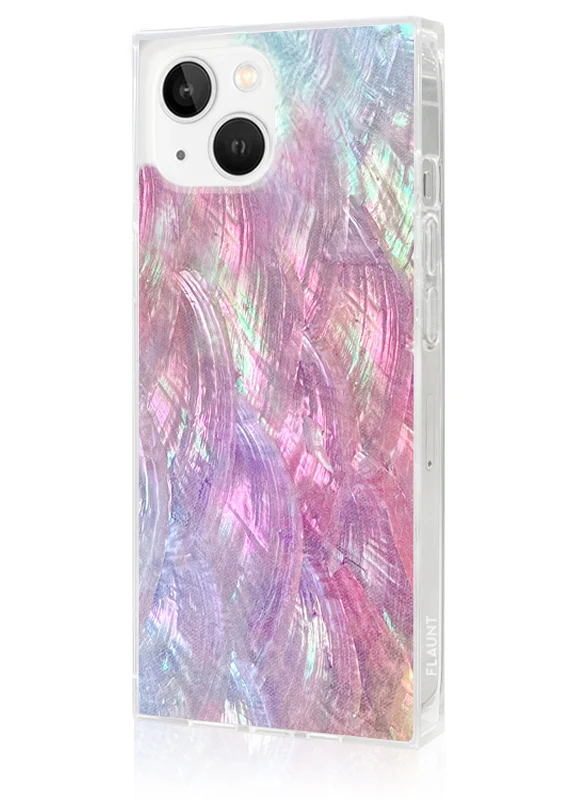 SQUARE® Pink Mother of Pearl iPhone Case - Image 32
