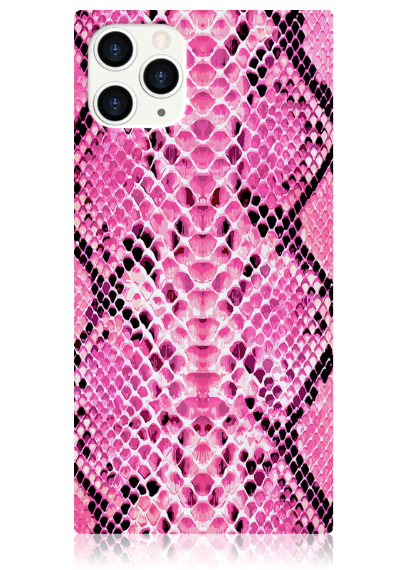 SQUARE® Pink Python iPhone Case - Image 13