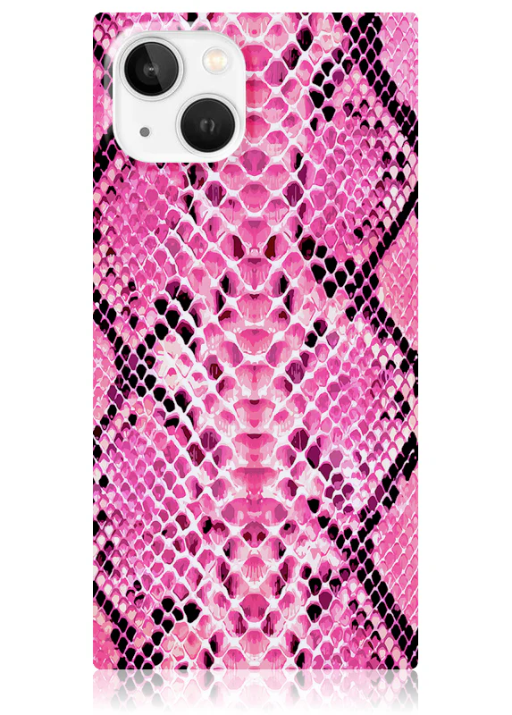 SQUARE® Pink Python iPhone Case - Image 21