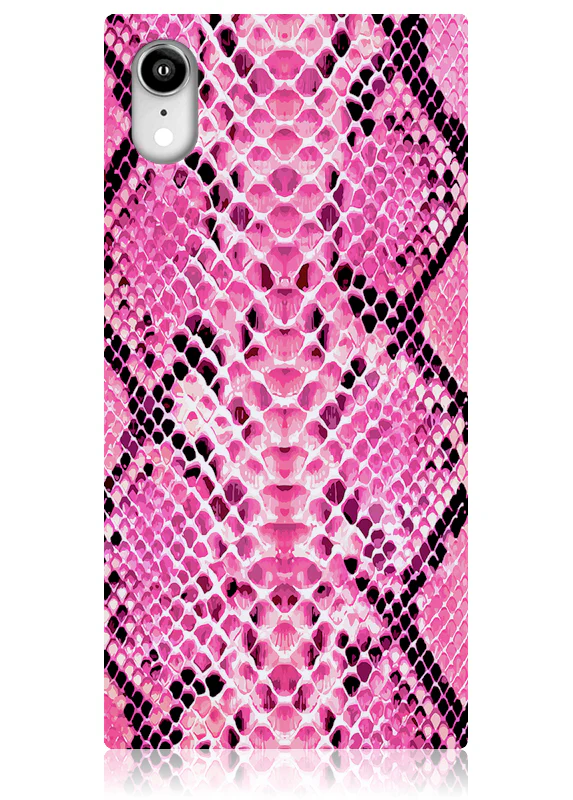SQUARE® Pink Python iPhone Case - Image 5