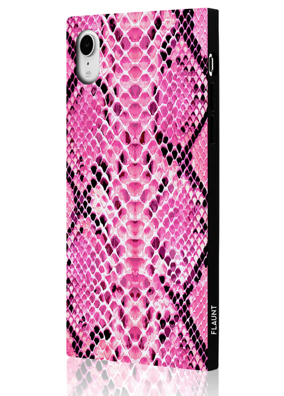 SQUARE® Pink Python iPhone Case - Image 6