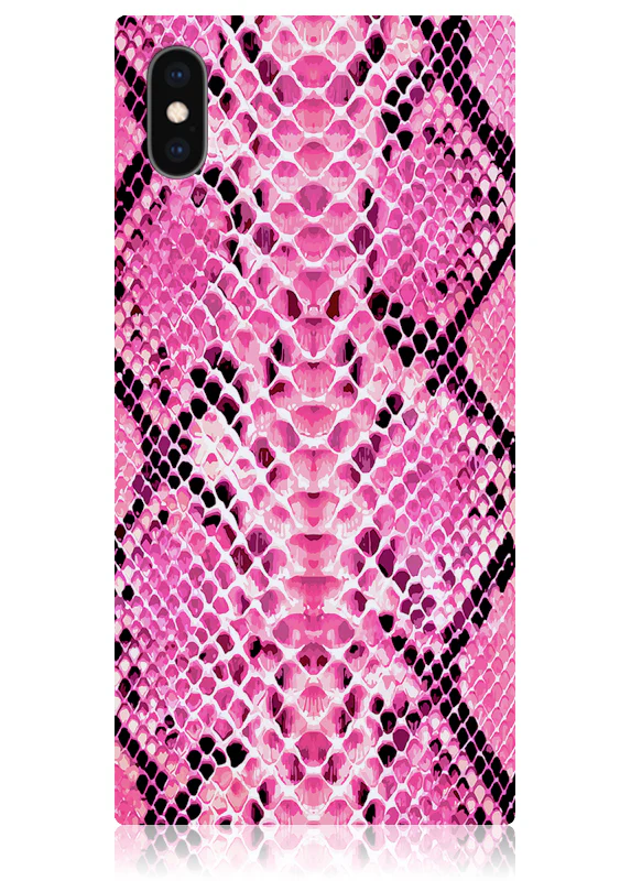SQUARE® Pink Python iPhone Case - Image 9