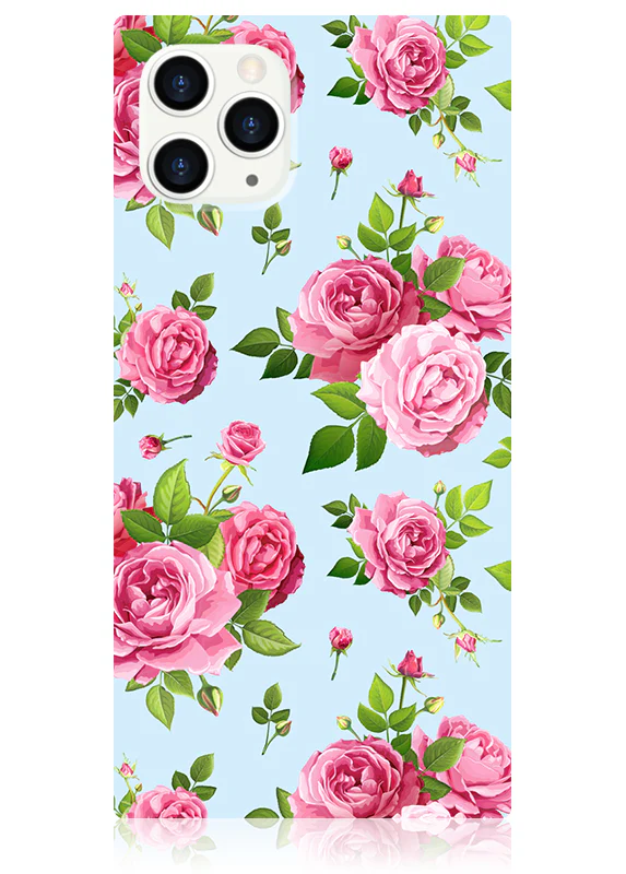 SQUARE® Pink Rose Bouquet iPhone Case - Image 29