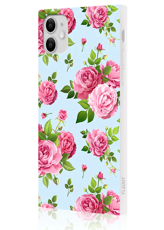 SQUARE® Pink Rose Bouquet iPhone Case - Image 32