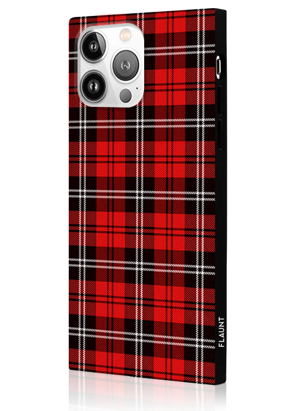 SQUARE® Red Plaid iPhone Case - Image 32