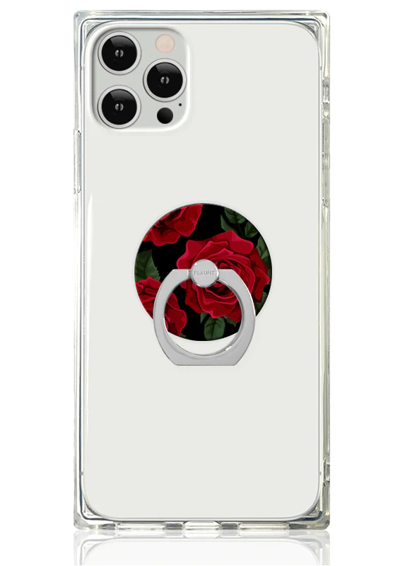 Rose Print Adhesive Phone Ring Stand - Image 2