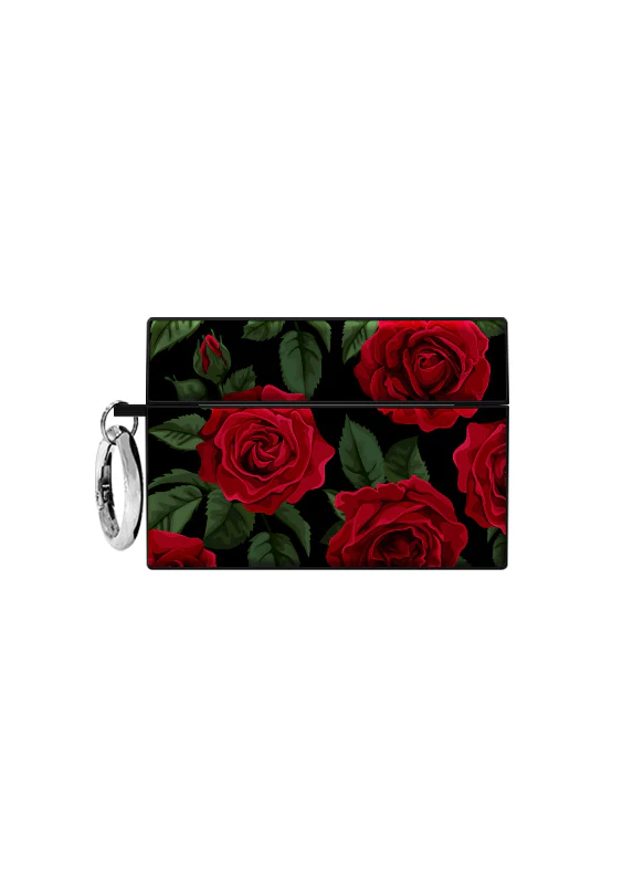 SQUARE® Rose Print AirPods Case - Image 11