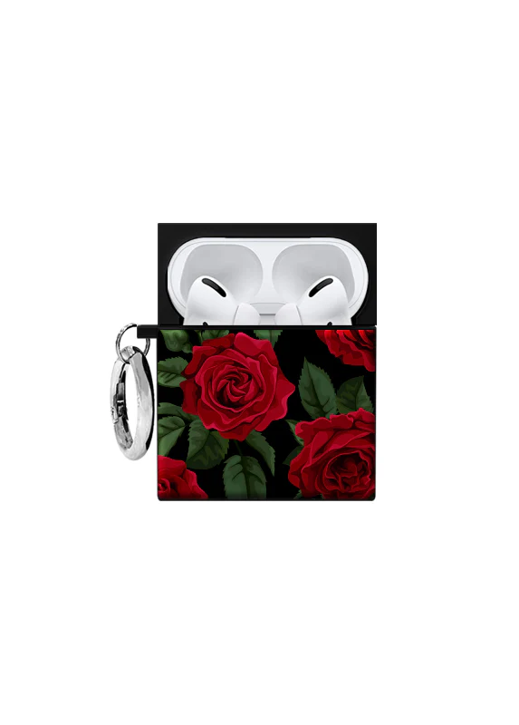 SQUARE® Rose Print AirPods Case - Image 7