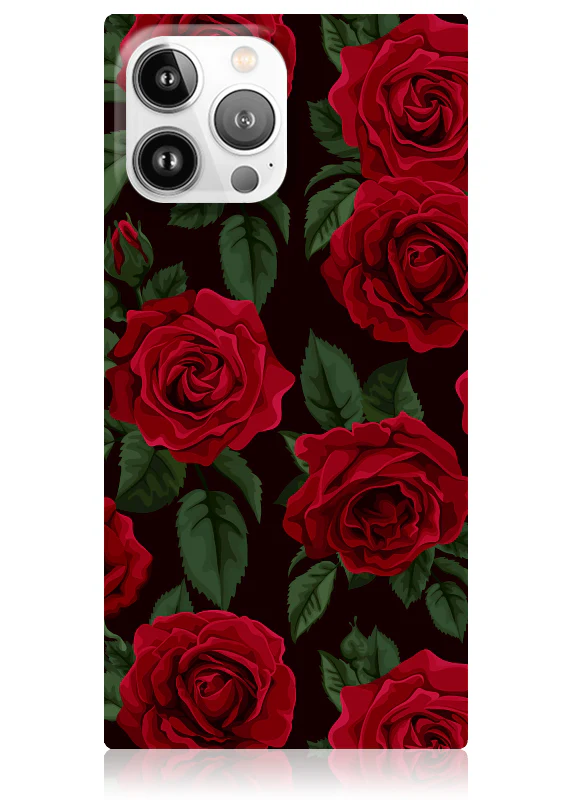 SQUARE® Rose Print iPhone Case - Image 17