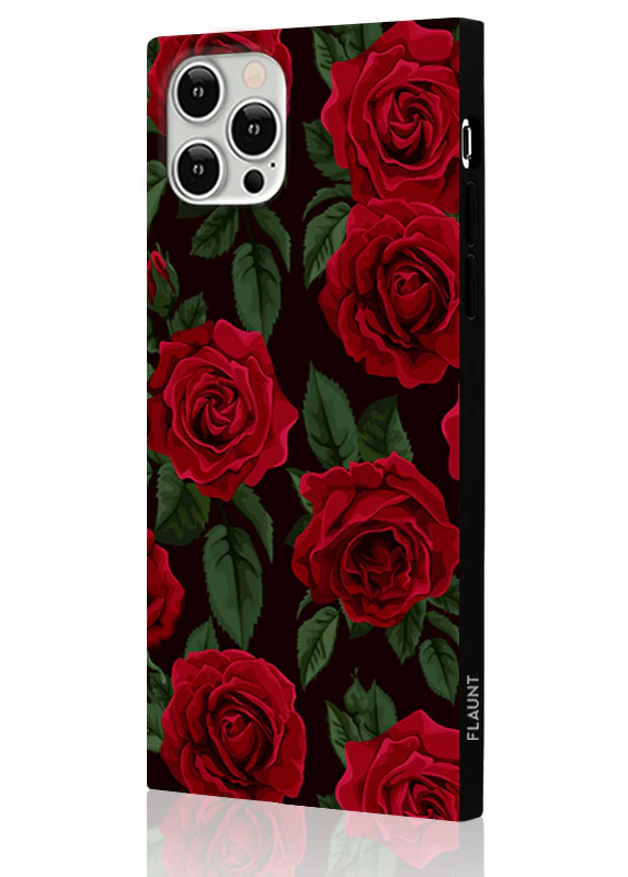 SQUARE® Rose Print iPhone Case - Image 24