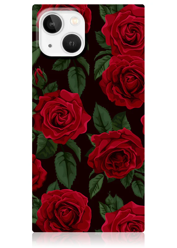 SQUARE® Rose Print iPhone Case - Image 47