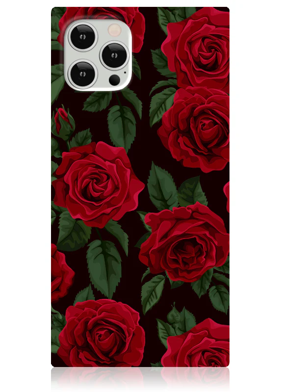 SQUARE® Rose Print iPhone Case - Image 5