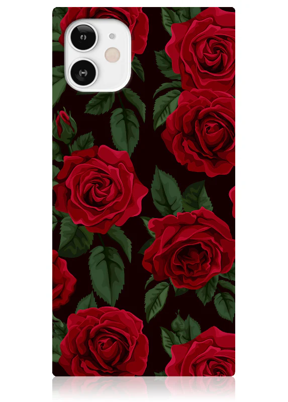 SQUARE® Rose Print iPhone Case - Image 55