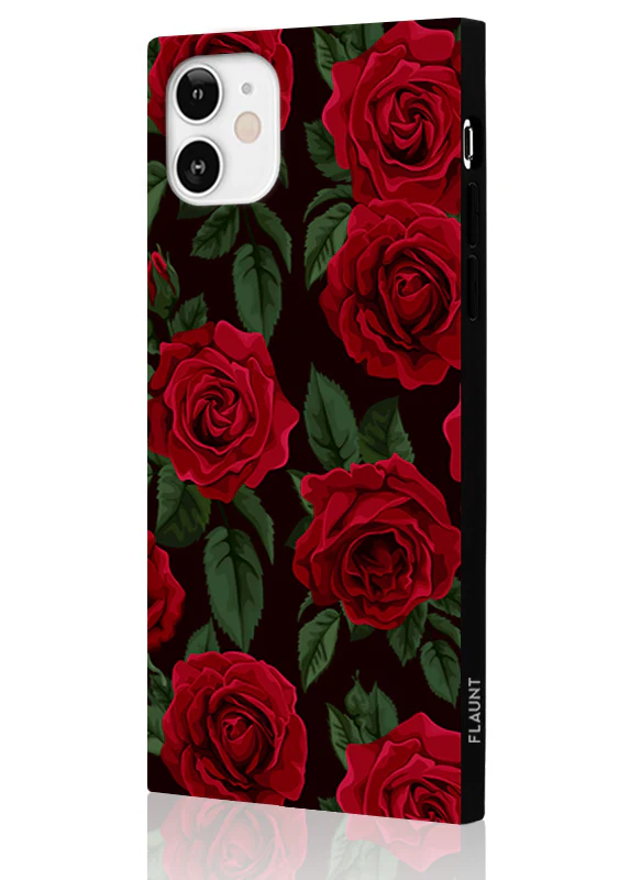 SQUARE® Rose Print iPhone Case - Image 56