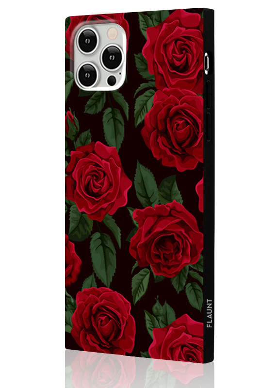 SQUARE® Rose Print iPhone Case - Image 6