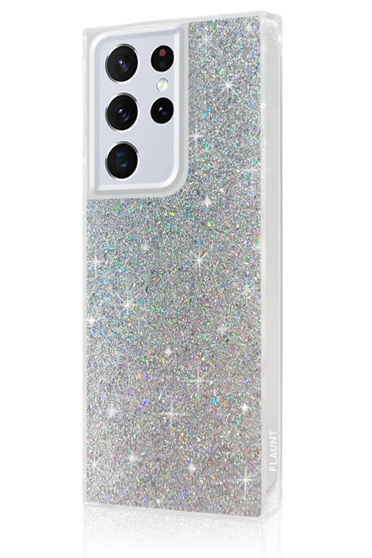SQUARE® Silver Glitter Galaxy Case - Image 10