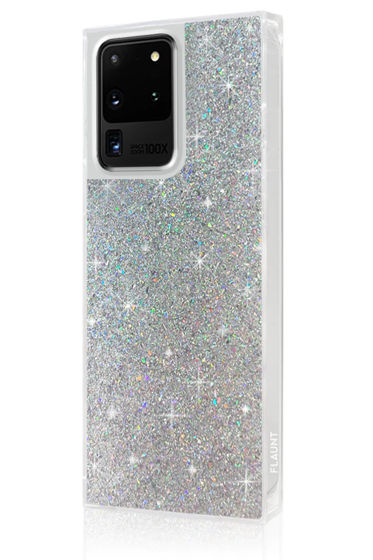 SQUARE® Silver Glitter Galaxy Case - Image 16