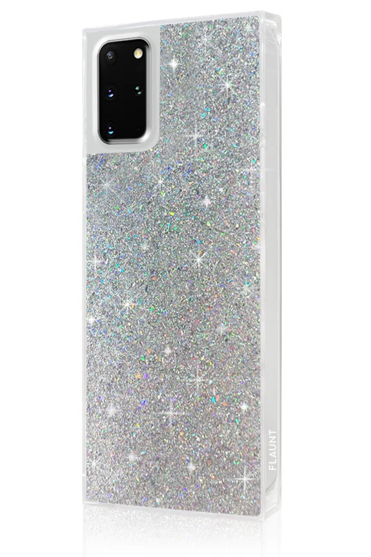 SQUARE® Silver Glitter Galaxy Case - Image 18