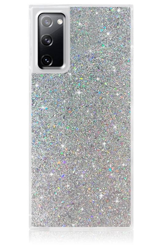 SQUARE® Silver Glitter Galaxy Case - Image 19