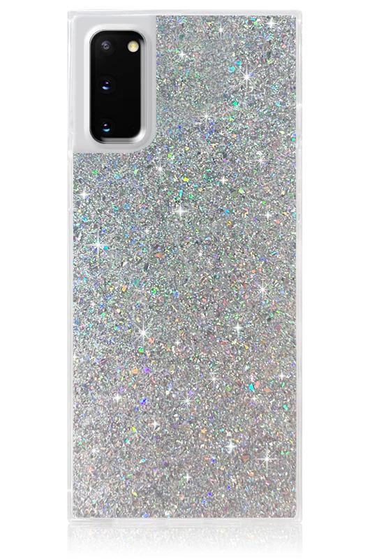 SQUARE® Silver Glitter Galaxy Case - Image 21