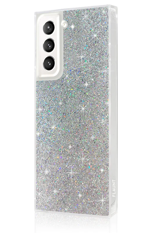 SQUARE® Silver Glitter Galaxy Case - Image 28