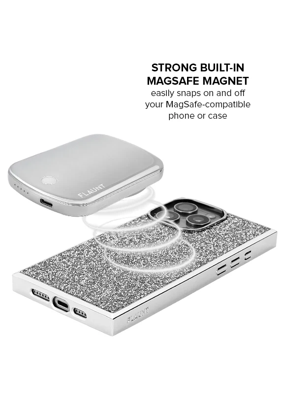 Silver MagSafe Battery Pack (Works with MagSafe Cases Only) - Image 7