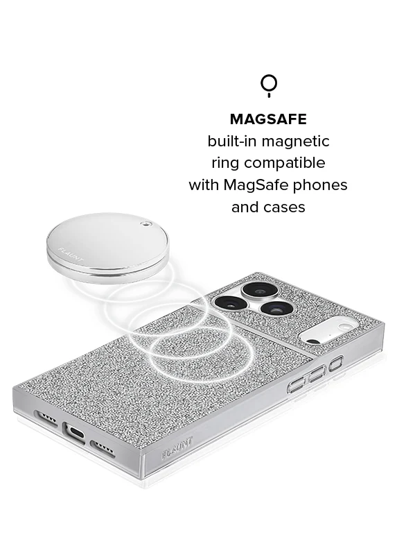 Silver Metallic MagSafe Compact Mirror (Works with MagSafe Cases Only) - Image 13