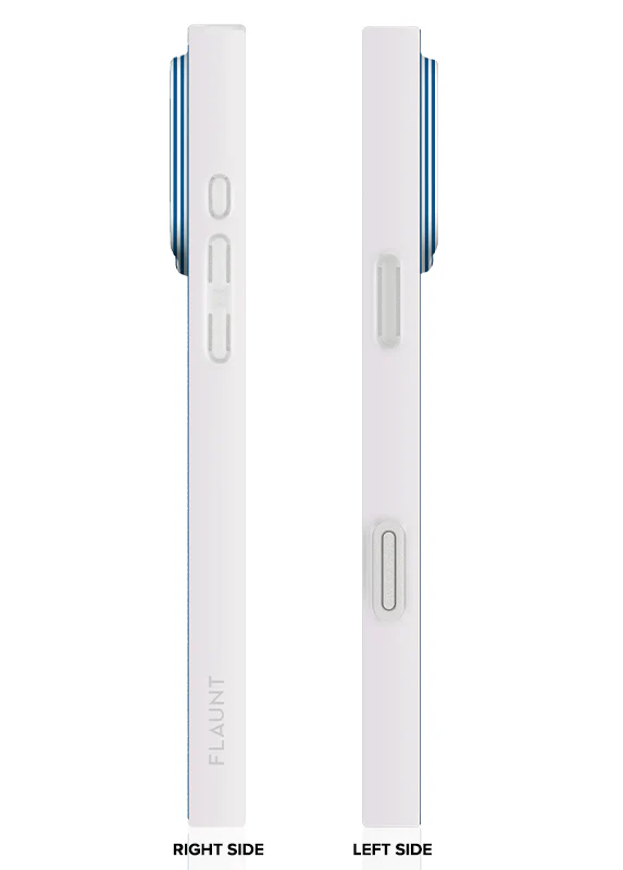 SQUARE® Blue & White Oxford Stripe iPhone Case - Image 73