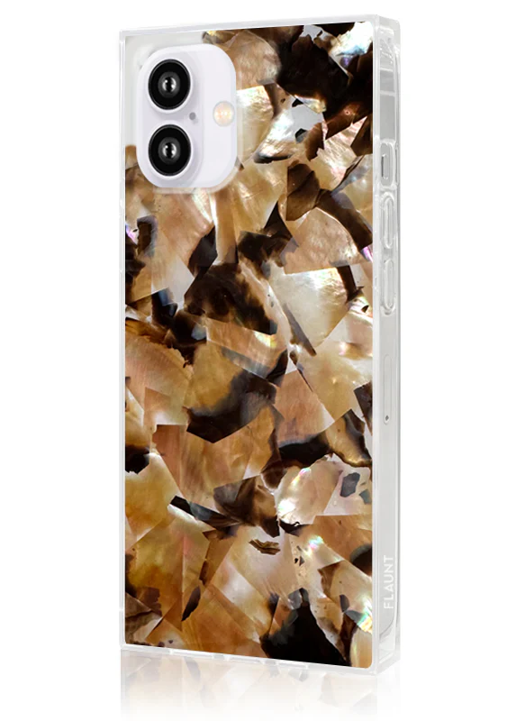 SQUARE® Brown Abalone Shell iPhone Case - Image 14