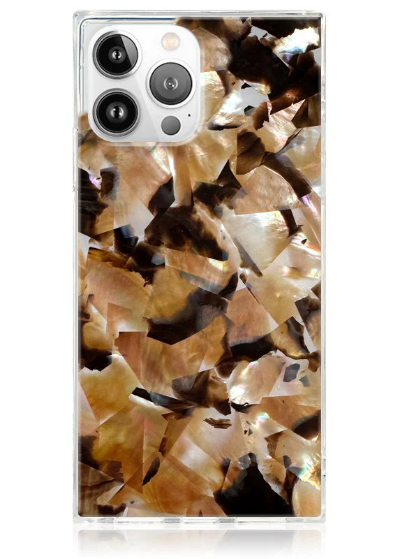 SQUARE® Brown Abalone Shell iPhone Case - Image 41