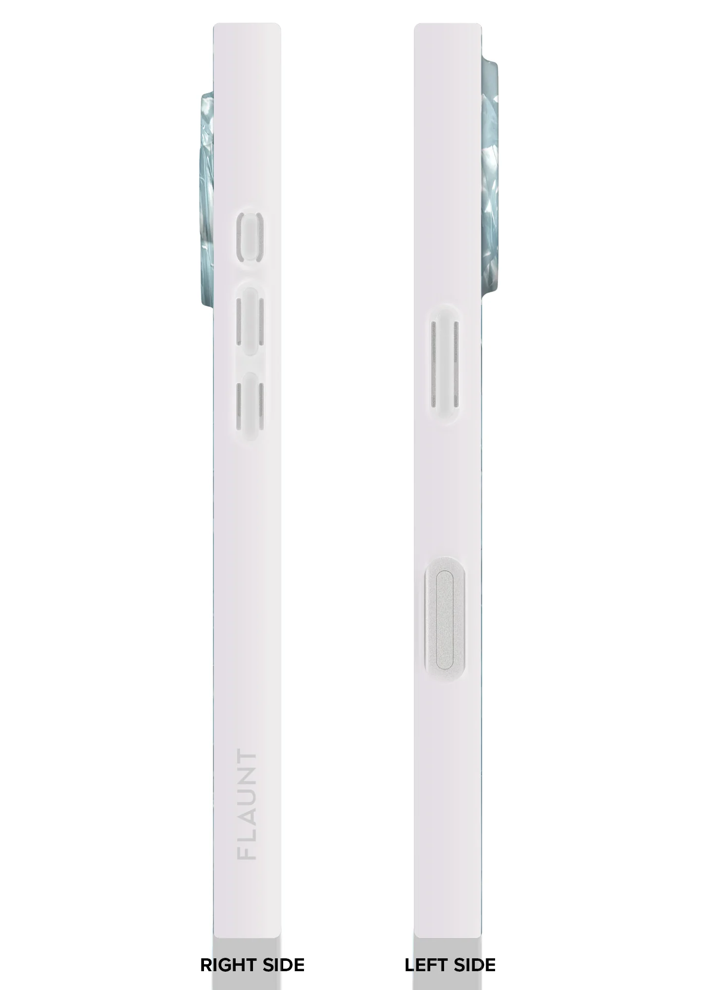 SQUARE® Icy Blue Pearl iPhone Case - Image 57