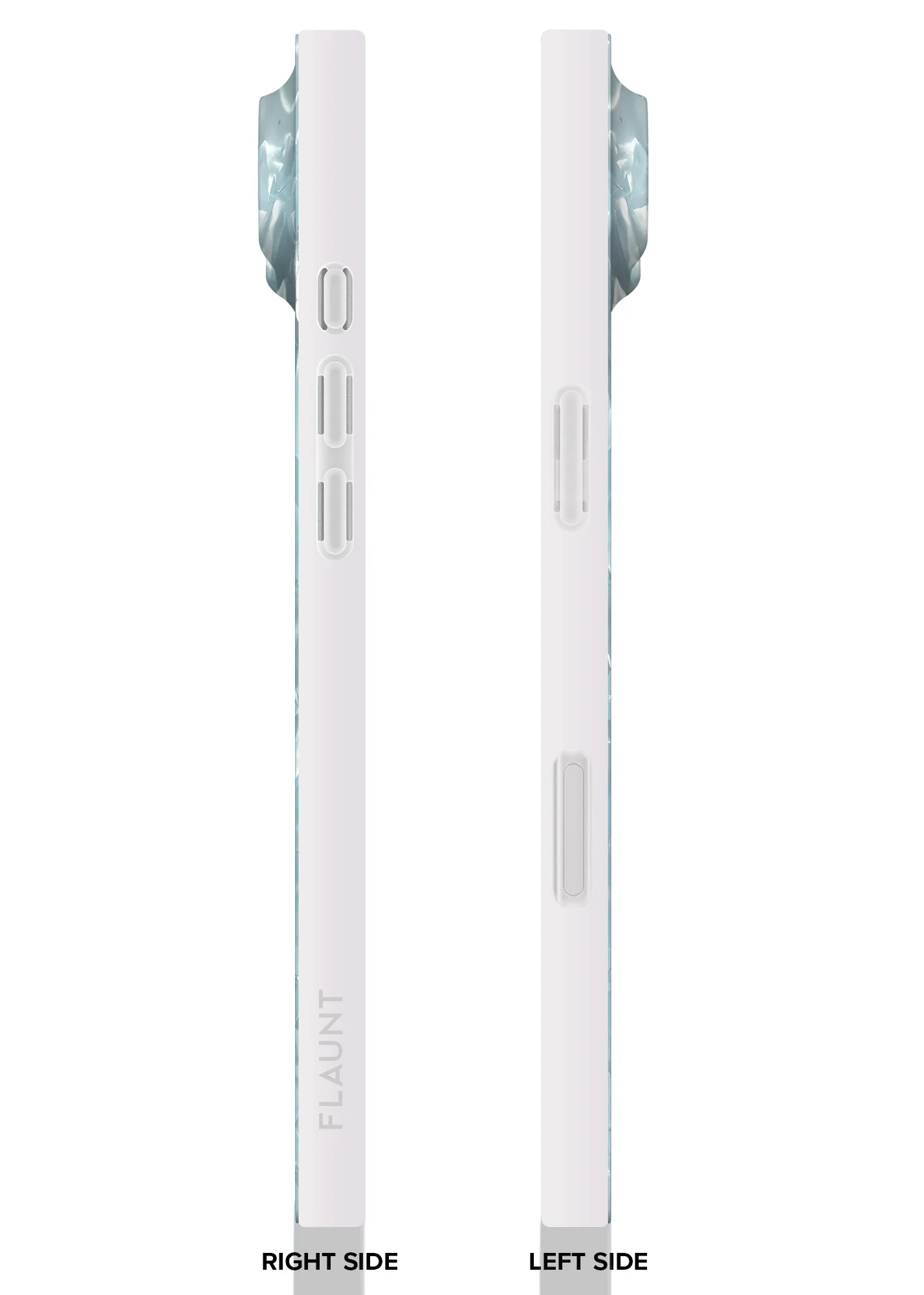 SQUARE® Icy Blue Pearl iPhone Case - Image 63