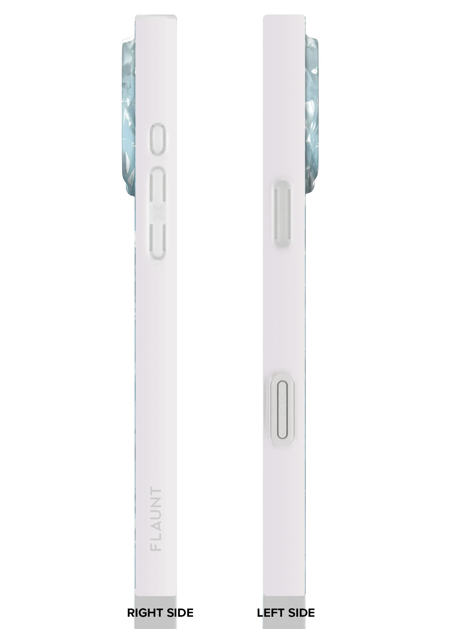 SQUARE® Icy Blue Pearl iPhone Case - Image 69