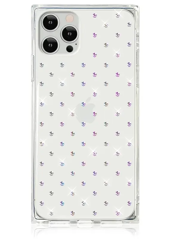 SQUARE® Iridescent Crystal Rhinestone iPhone Case - Image 33