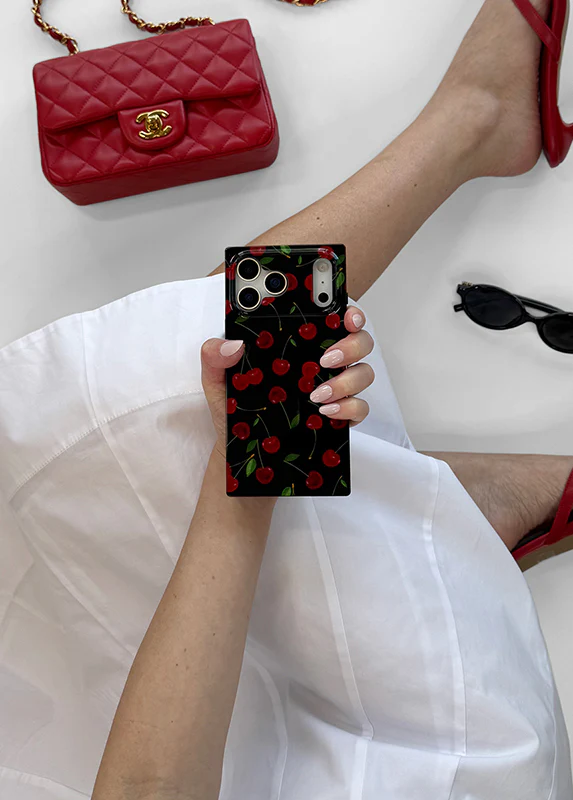 SQUARE® Very Cherry iPhone Case - Image 37