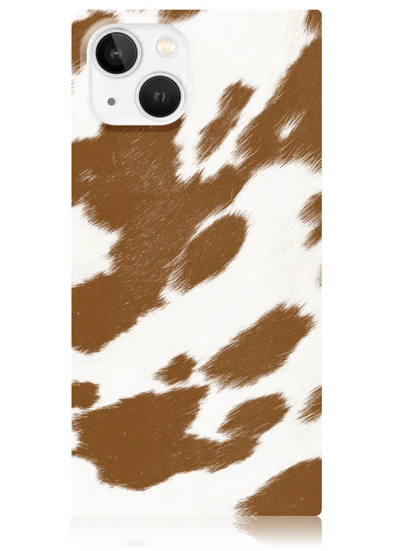 SQUARE® Tan Cow iPhone Case - Image 25