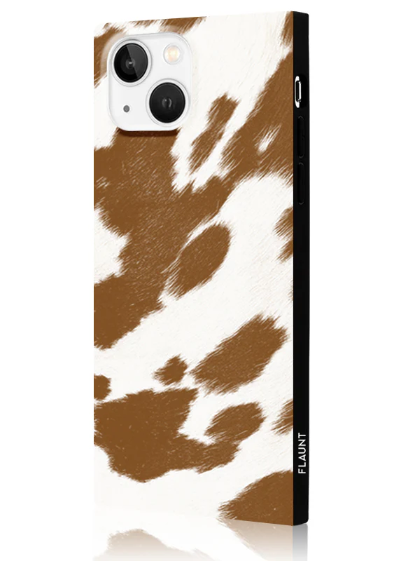 SQUARE® Tan Cow iPhone Case - Image 26