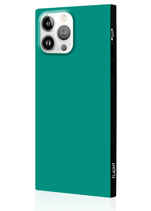 SQUARE® Teal iPhone Case - Image 2