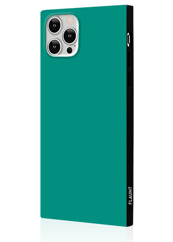 SQUARE® Teal iPhone Case - Image 4