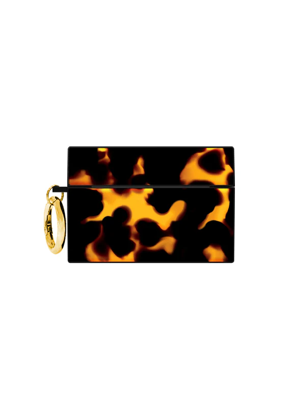 SQUARE® Tortoise Print AirPods Case - Image 16