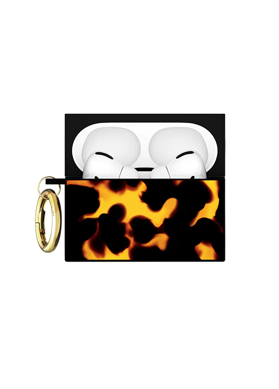 SQUARE® Tortoise Print AirPods Case - Image 27