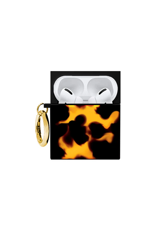 SQUARE® Tortoise Print AirPods Case - Image 7