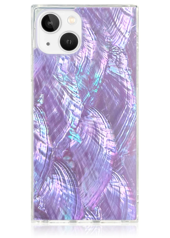 SQUARE® Violet Mother of Pearl iPhone Case - Image 17
