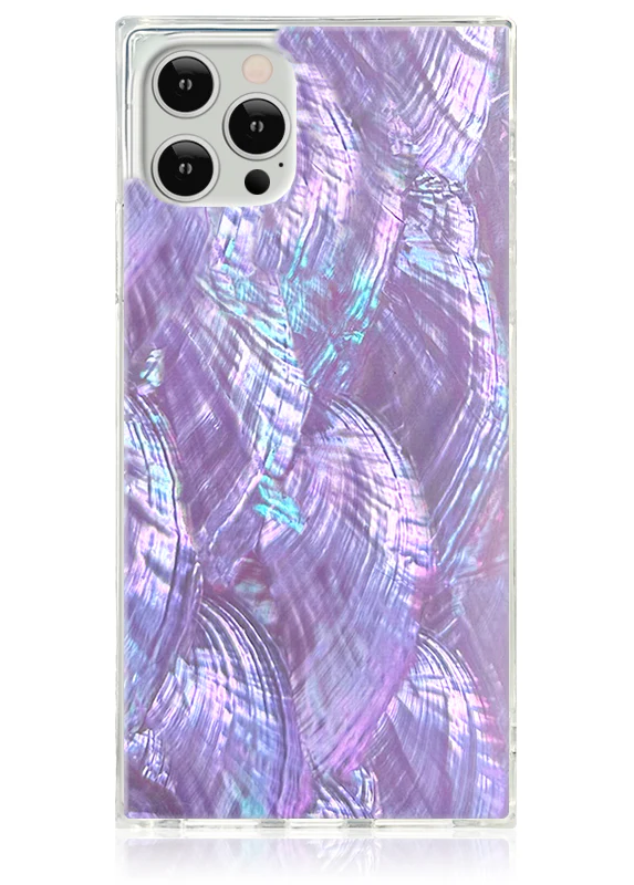 SQUARE® Violet Mother of Pearl iPhone Case - Image 27
