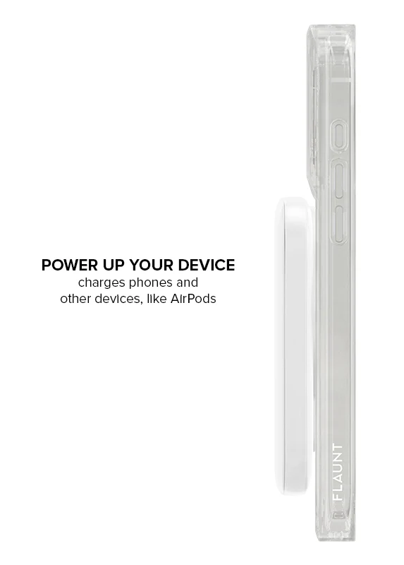 White MagSafe Battery Pack (Works with MagSafe Cases Only) - Image 3