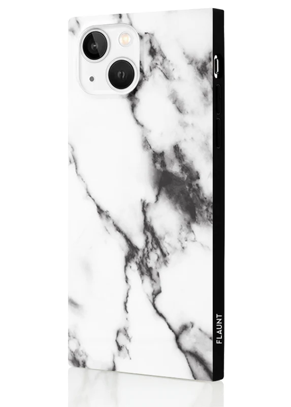 SQUARE® White Marble iPhone Case - Image 36