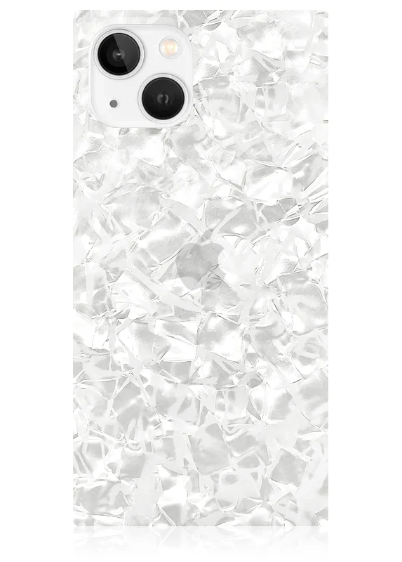 SQUARE® White Pearl iPhone Case - Image 15
