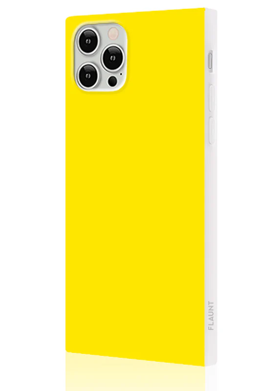 SQUARE® Yellow iPhone Case - Image 4